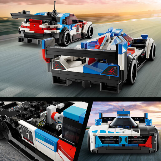 LEGO 76922 Trkački automobili BMW M4 GT3 i BMW M Hybrid V8 76922