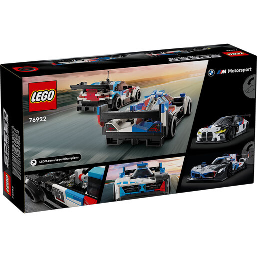 LEGO 76922 Trkački automobili BMW M4 GT3 i BMW M Hybrid V8 76922