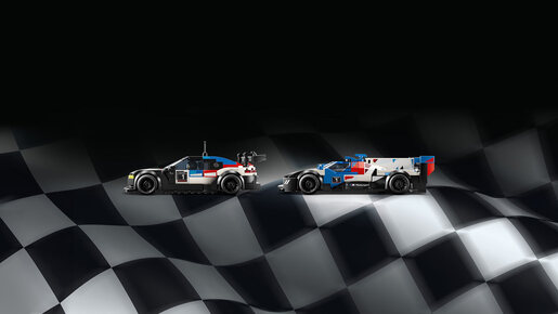 LEGO 76922 Trkački automobili BMW M4 GT3 i BMW M Hybrid V8 76922