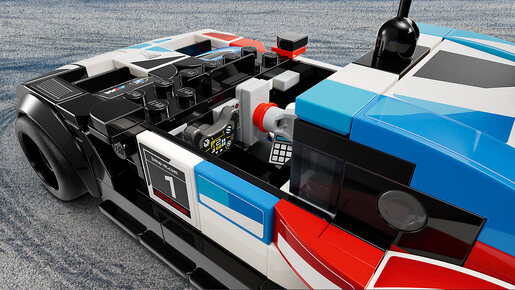 LEGO 76922 Trkački automobili BMW M4 GT3 i BMW M Hybrid V8 76922