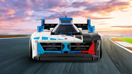 LEGO 76922 Trkački automobili BMW M4 GT3 i BMW M Hybrid V8 76922