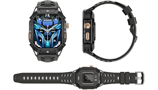 Oukitel BT80 1000mAh, Crni Pametni Sat