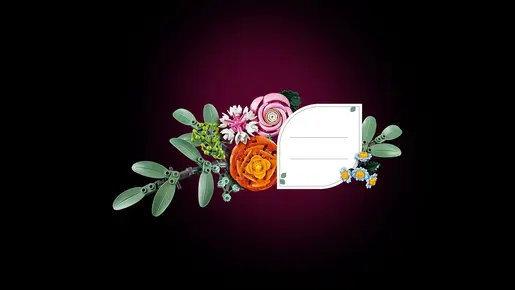 LEGO Lepi buket ružičastog cveća 10342