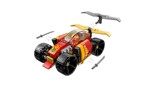 LEGO Kajev nindža trkački automobil EVO 71780