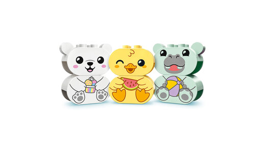 LEGO Kupanje je zabavno! - Plutajući voz sa životinjama 10965