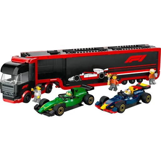 LEGO F1® kamion sa RB20 i AMR24 F1® formulama 60445