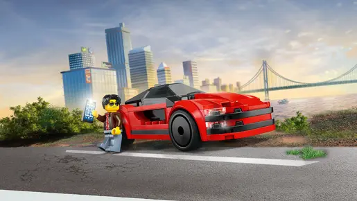 LEGO Crveni sportski automobil 60448