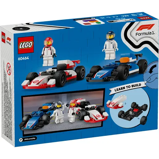 LEGO F1® Williams Racing i Haas F1® formule 60464