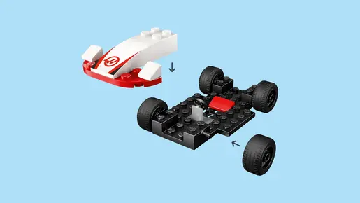 LEGO F1® Williams Racing i Haas F1® formule 60464