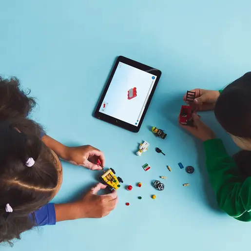 LEGO Pakovanje trkačkih vozila: Vozilo za dostavu pica protiv vatrogasnog vozila 60458