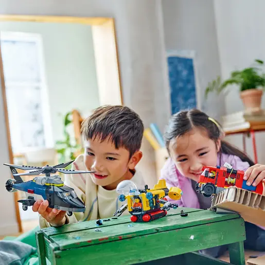 LEGO Remiks helikoptera, vatrogasnog vozila i podmornice 60462