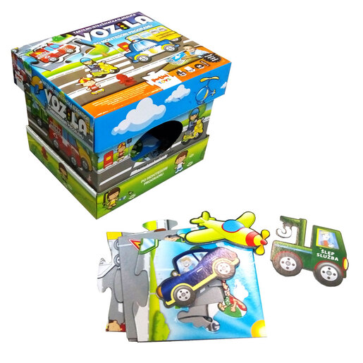 Pertini taktilna slagalica Vozila