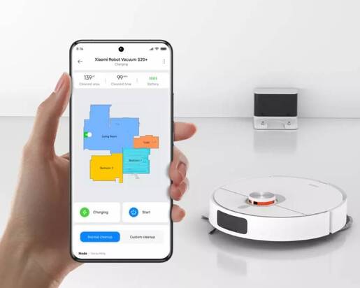 Xiaomi robotski usisivač S20 EU (BHR8629EU), beli