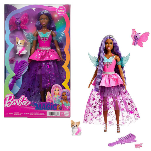 Barbie lutka set sa kucom i leptirom
