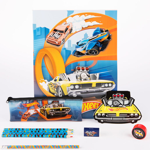 Hot Wheels školski pribor set 11 delova