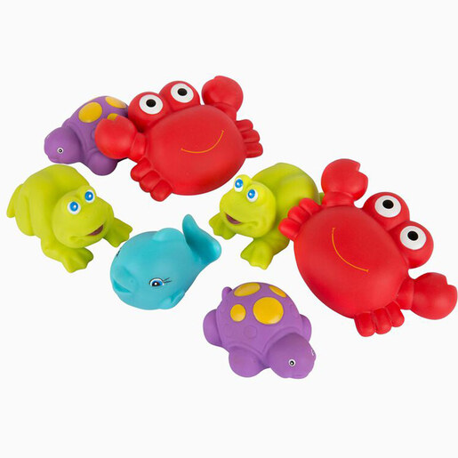 Playgro Morski drugari za kupanje plavi set