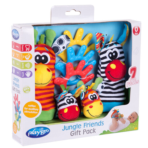 Playgro Drugari iz džungle set