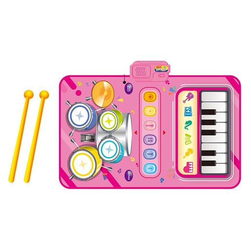 Muzička podna podloga instrumenti 80x50