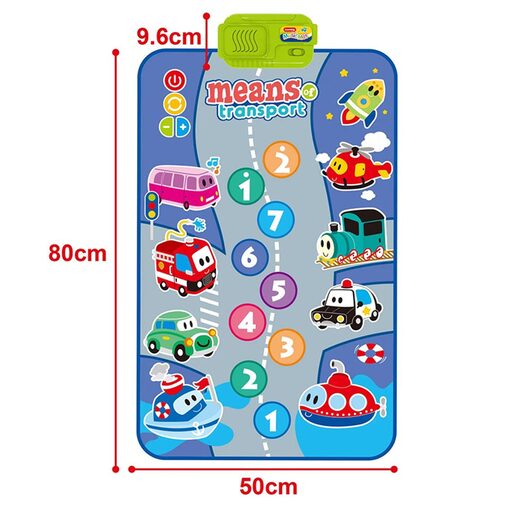 Muzička podna podloga saobraćaj 80x50