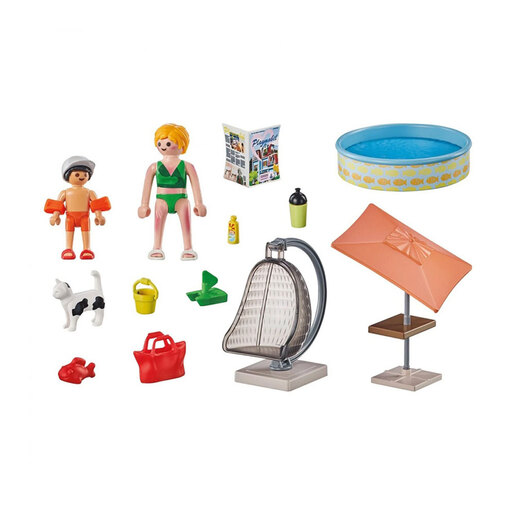 Playmobil My life Bazen u dvorištu