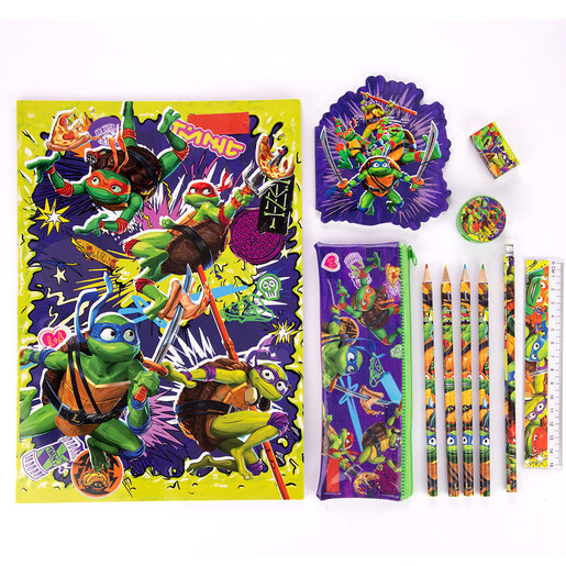 Nindža kornjače školski pribor set 11 delova