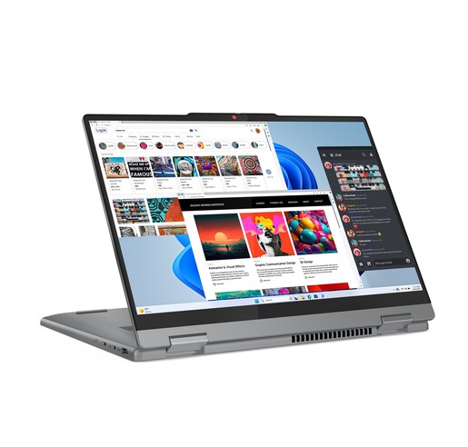 Laptop LENOVO IdeaPad 5 2in1 14AHP9 83DR006HYA, 14 WUXGA OLED, AMD Ryzen 7 8845HS, 16GB RAM, 1TB SSD, DOS