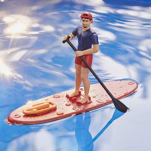 Bruder RAM 2500 spasilački terenac za plažu sa figurom