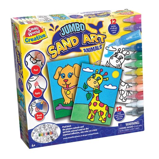 Creative Toys Kreativni set-oboji životinje peskom