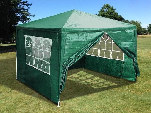 MultiGarden Baštenski šator, 3x3 m, 4 stranica green