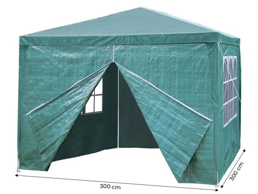 MultiGarden Baštenski šator, 3x3 m, 4 stranica green