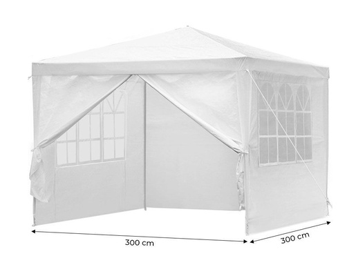 MultiGarden Baštenski šator, 3x3 m, 4 stranica, white