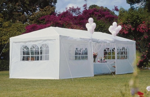 MultiGarden Baštenski šator, 3x9 m, 8 stranica, white