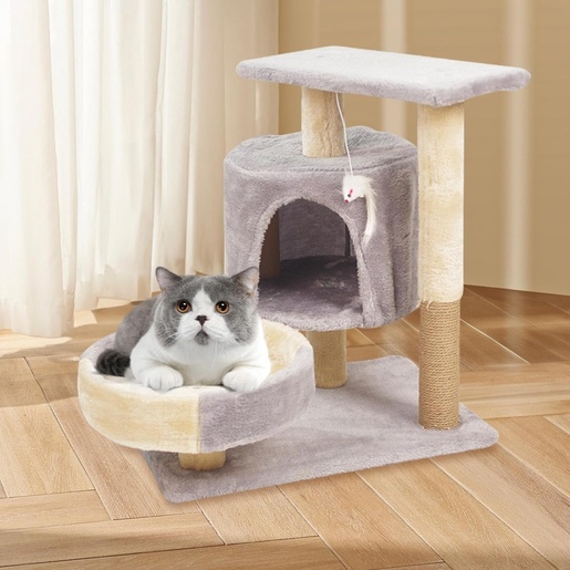 Češko za mačke Pini Light Gray