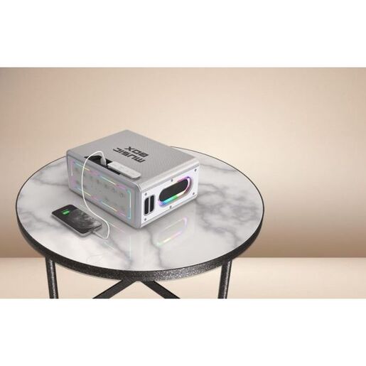 HiFuture MusicBox, Silver Karaoke Bluetooth Zvučnik