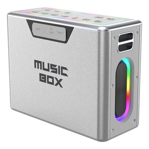 HiFuture MusicBox, Silver Karaoke Bluetooth Zvučnik