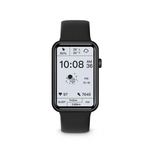 Ksix BXSW13N Tube, Black Pametni Sat