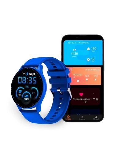 Ksix BXSW16A Core Amoled, Blue Pametni Sat