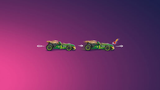 LEGO Lojdov trkački automobil na povlačenje 71828