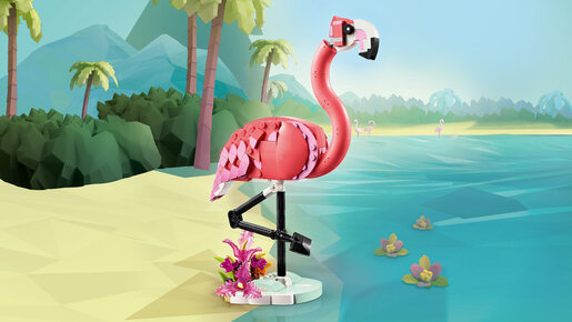 LEGO Divlje životinje: Ružičasti flamingo 31170
