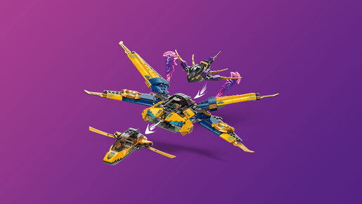 LEGO Rasov i Arinov olujni supermlaznjak 71833