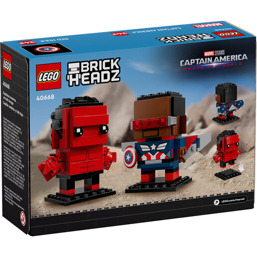 LEGO Figure Kapetana Amerike i Crvenog Halka 40668