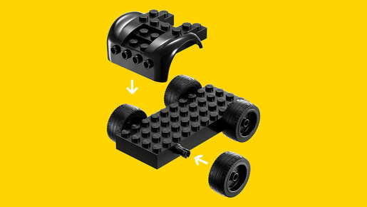 LEGO Betmen™ i Betmobil™ protiv G. Ledenog™ 76301