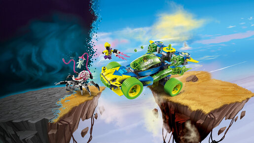 LEGO Mateov i Zi-Blobov akcioni trkački automobil 71491