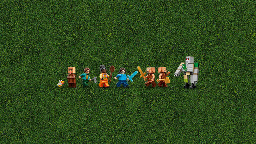 LEGO Napad avetinjskog balona na selo 21273