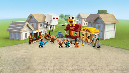 LEGO Napad avetinjskog balona na selo 21273