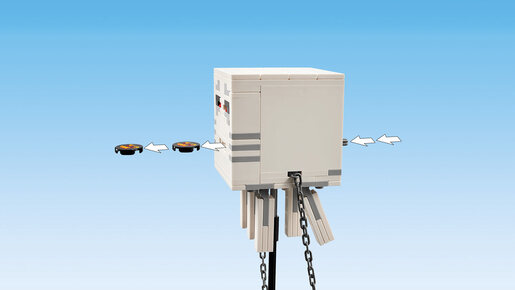 LEGO Napad avetinjskog balona na selo 21273