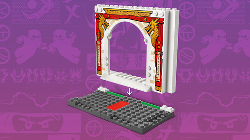 LEGO Nindža spindžicu hram 71831