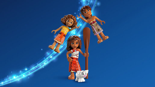 LEGO Vajanin kanu za avanturu 43270