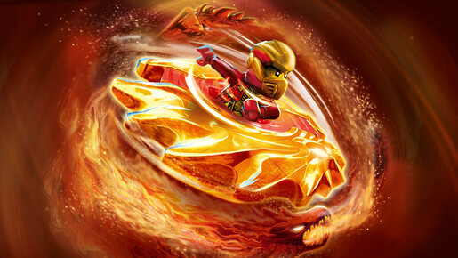 LEGO Kajev zmajeviti spindžicu spiner 71823