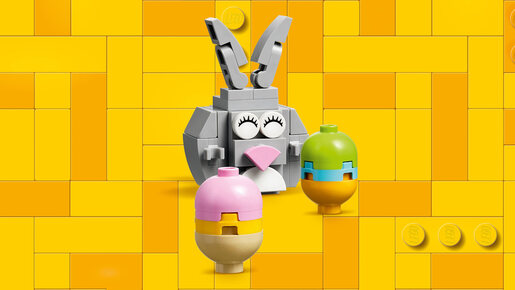 LEGO Uskršnji zeka i pile u potrazi za jajima 40808
